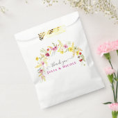 Lila Rosa-Wild-Orchideen-Blume-Wreath-Hochzeit Geschenktütchen (Versiegelt)