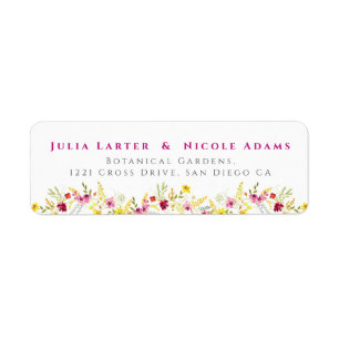 Lila Rosa Wilde Orchideen-Blumen-Kranz Hochzeit