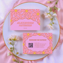 Lila rosa Y2K Blume Handgefertigte Kleidung