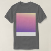 Lila, rosafarbenes Muster T-Shirt (Design vorne)