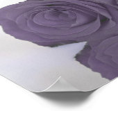 Lila Rose 6 Tabelle Hochzeitstabelle Poster (Ecke)