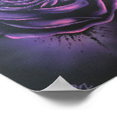 "Lila Rose" Art Poster Print (Ecke)