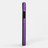 lila Rose auf Damast Case-Mate iPhone Hülle (Hinten/Rechts)