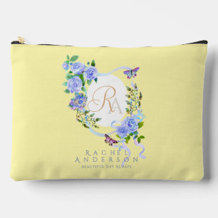 Lila Rose-Band-Monogramm-Bag Zubehörtasche