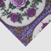 Lila Rose Beliebte schöne Sammlung Seidenpapier (Ausschnitt)