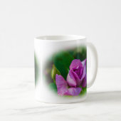 Lila Rose Blossom Kaffeetasse (VorderseiteRechts)
