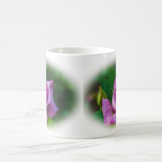 Lila Rose Blossom Kaffeetasse (Mittel)
