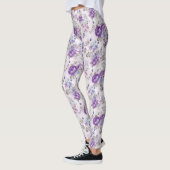 Lila Rose Blumenbeete Leggings (Links)