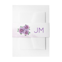 Lila Rose Bouquet Monogram Wedding