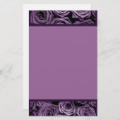 Lila Rose Briefpapier (Vorne/Hinten)
