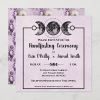 Lila Rose, die Wicca Wedding Moon behandeln