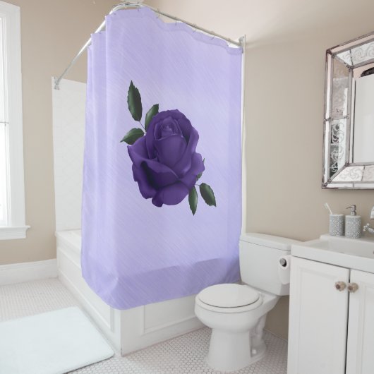 Lila Rose Duschvorhang (Beispiel)