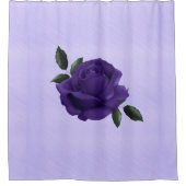 Lila Rose Duschvorhang (Vorderseite)