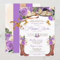Lila Rose Extravaganter Western Charro Quinceanera