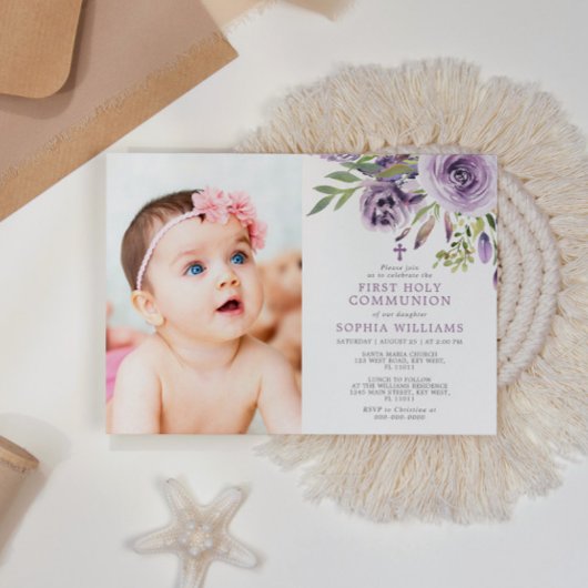 Lila Rose Florenz Foto Girl I Einladung