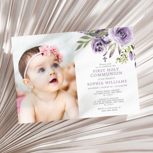 Lila Rose Florenz Foto Girl I Einladung