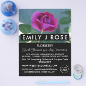 Lila Rose, Florist, Werbung in Florenz Flyer (Einzeln)