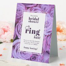 Lila Rose Foto Ring Hunt Brautparty Spiel
