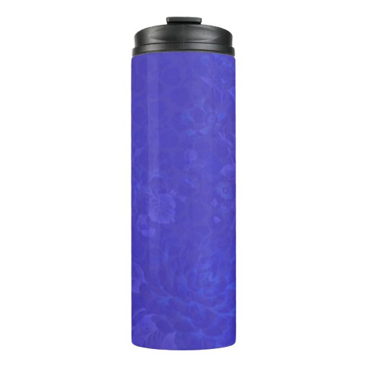 Lila Rose Garden Tumbler Thermosbecher (Vorderseite)