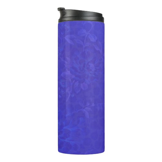 Lila Rose Garden Tumbler Thermosbecher (Nach rechts gedreht)