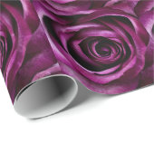 Lila Rose Geschenkpapier (Rolleneckpunkt)