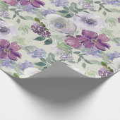 Lila Rose Geschenkpapier (Ecke)