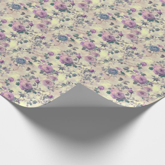 Lila Rose Geschenkpapier (Ecke)
