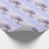 Lila Rose Geschenkpapier (Ecke)