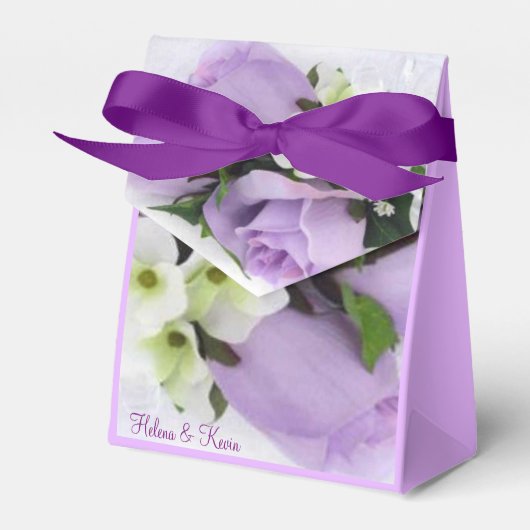 Lila Rose Geschenkschachtel (Vorderseite)