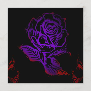 Lila Rose Gothday Einladung