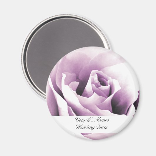 Lila Rose Günstige Vorlage Magnet (Vorderseite/Rückseite)
