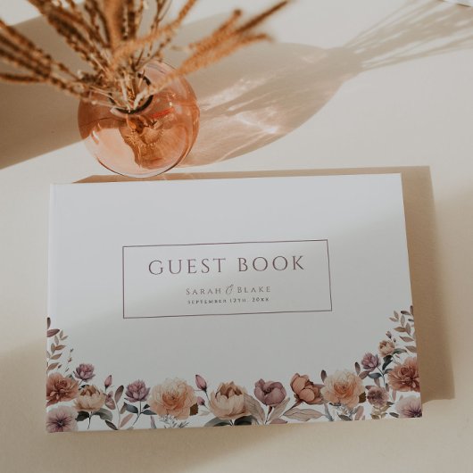 Lila Rose Hochzeitsbuch Gästebuch