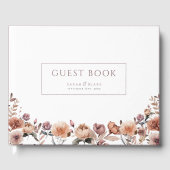 Lila Rose Hochzeitsbuch Gästebuch (Vorderseite)