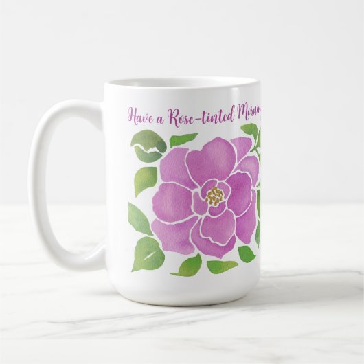 Lila Rose Kaffeetasse (Links)