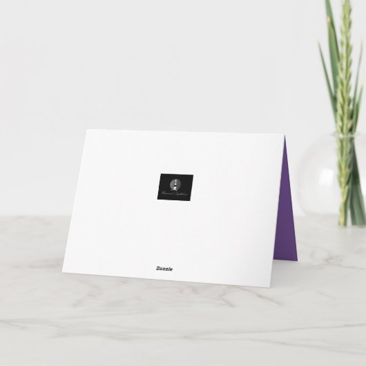 Lila Rose Karte (Rückseite)