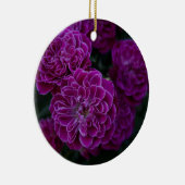 Lila Rose Keramik Ornament (Rechts)