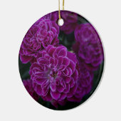 Lila Rose Keramik Ornament (Links)