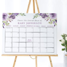 Lila Rose Kinderdusche Ratschlag Fälligkeitsplan