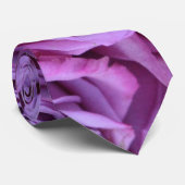 Lila Rose Krawatte (Gerollt)