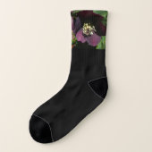 Lila Rose Lenten Socken (Links - Außen)