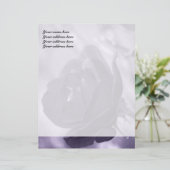 Lila Rose Letterhead-Design Briefbogen (Stehend Vorderseite)