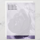 Lila Rose Letterhead-Design Briefbogen (Vorne/Hinten)