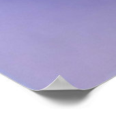 Lila Rose mit Wassertropfen Poster (Ecke)
