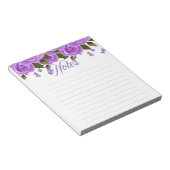 Lila Rose Notepad Notizblock (angewinkelt)