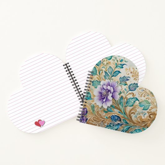 Lila Rose Notizblock (Innenseite)