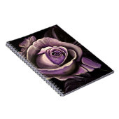 Lila Rose Notizblock (Rechte Seite)