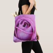 Lila Rose Petals Blume Kunstmuseum Tasche (Von Nahem)