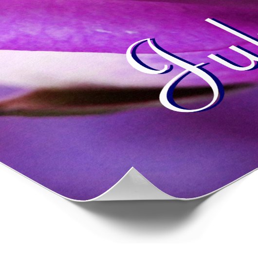 Lila Rose Poster (Ecke)