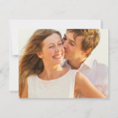 Lila Rose Save the Date-Karte mit Foto-Rückseite Save The Date (Rückseite)