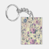 Lila Rose Schlüsselanhänger (Vorderseite links)